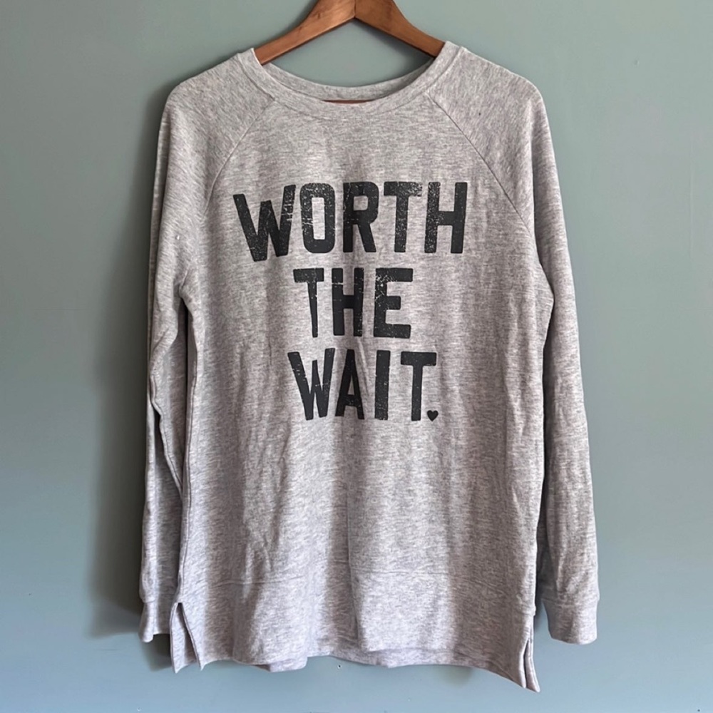 Isabel Maternity “Worth the Wait” Crewneck Sweatshirt